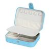 Portable Jewelry Box Jewelry Organizer Display Travel Jewelry Case Boxes Button Leather Storage Zipper Jewelers Joyero