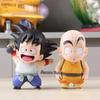 Anime Dragon Ball Son Goku Anime Figuren Krillin Fuguire Kindheit Niedliche Modelle PVC Statue Schreibtischdekorationen Sammlerspielzeug Geschenke