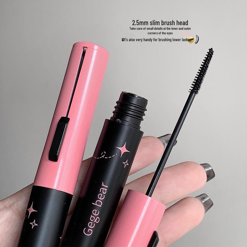Gege Bear Charming Lengthening Mascara - Natural Curl, Clump-Free, Waterproof, Smudge-Proof