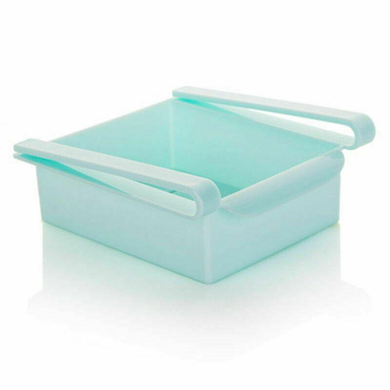 Versatile And Durable Slide Kitchen Fridge Freezer Space Saver Organizer Box