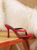 2025 European & American Style High-Heeled Flip-Flops for Outdoor Summer Wear