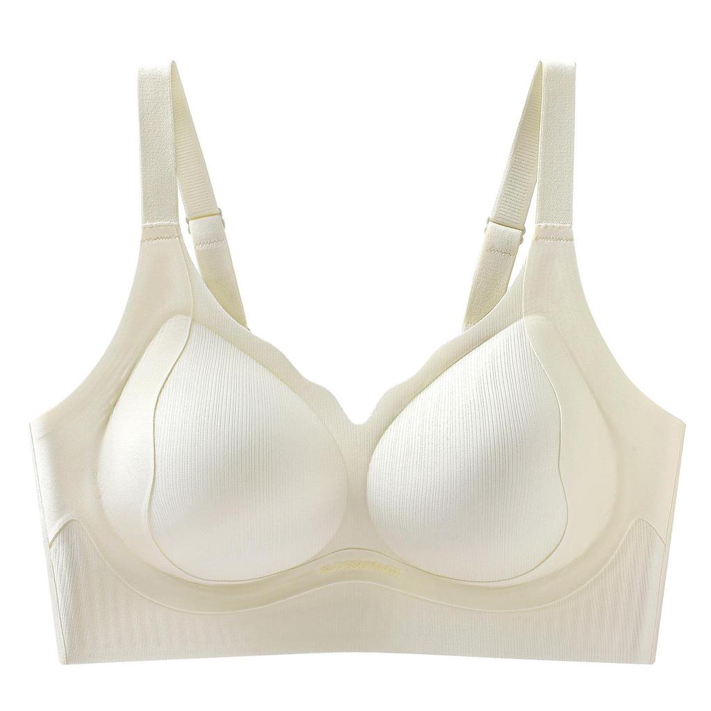 Seamless Push-Up Bra for Women - Anti-Sagging, Comfortable Fit, Side Support, Minimizing Effect.