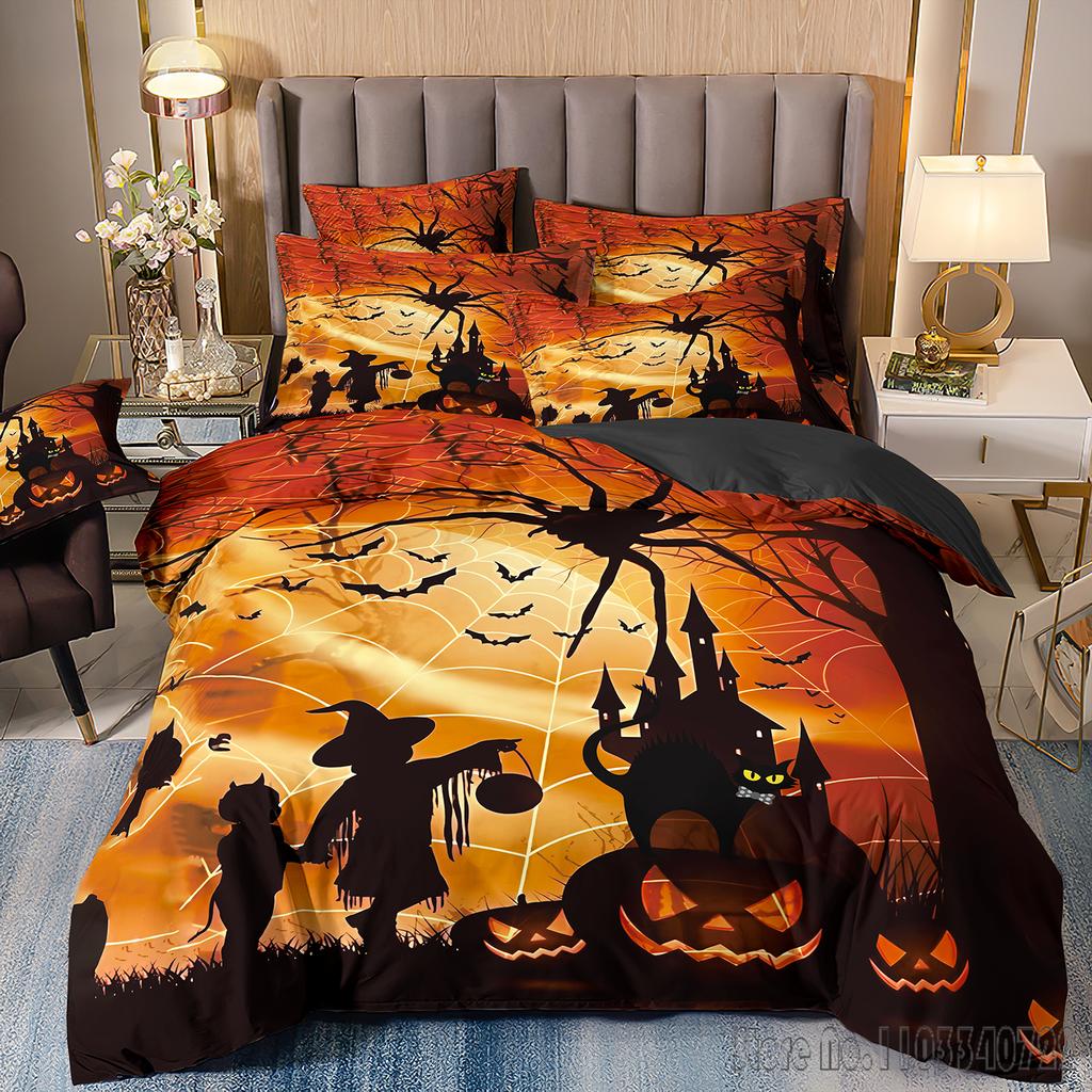 Anime Halloween Easter 3D Printed Bedding Set Baby Duvet Cover Sets Bedclothes Twin Single King Kids Adult Gift