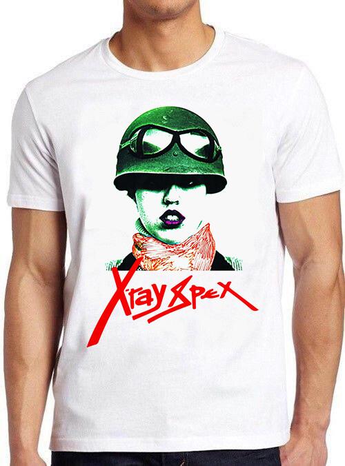 X-Ray Spex Punk Rock Music Band Retro Cool Top Tee T Shirt 4103 S разноцветный