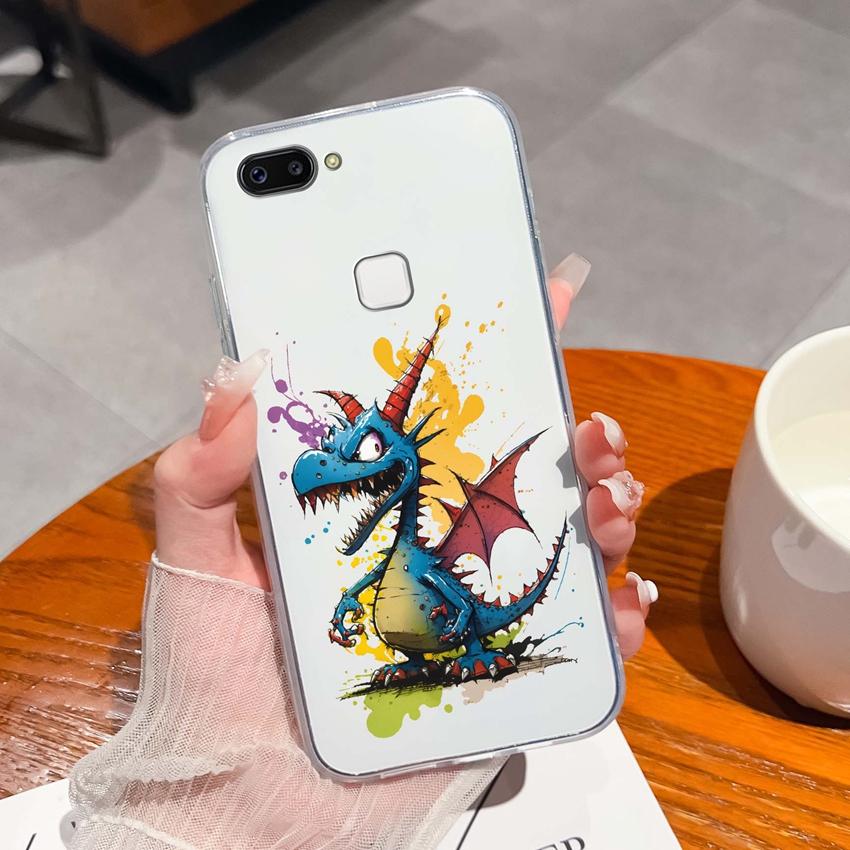 For Vivo X20 Plus X30 X60 X70 X80 Pro X50 Lite Phone Case Cute Panda Pattern Transparent Silicone Dustproof Protective Soft Back Cover For Vivo Casing