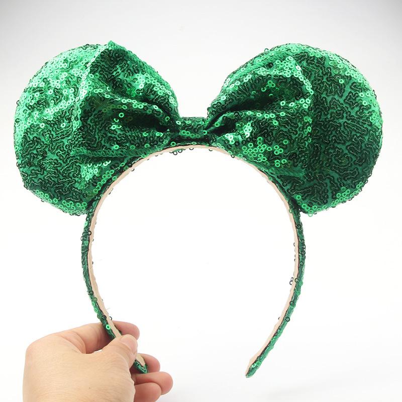 Sparkling Bow Headband for Adults and Children for Princess Photo Shoots and Amusement Park Hair Accessories