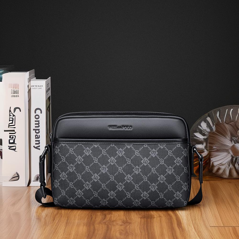 Emperor Paul New Men's Large Capacity Crossbody Shoulder Bag - Casual Fashion Small Backpack