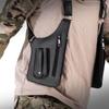 Double Shoulder Strap Multi-Pocket Outdoor Anti-Theft Tactical Fishing Bag Waterproof PU Multi-Purpose Vest Style Crossbody  Bag