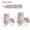 Backrest Cushion Lumbar Support Pillow Pregnancy Comfortable Reading Relaxing Nursing Pillows Lounger Pad Washable Cover