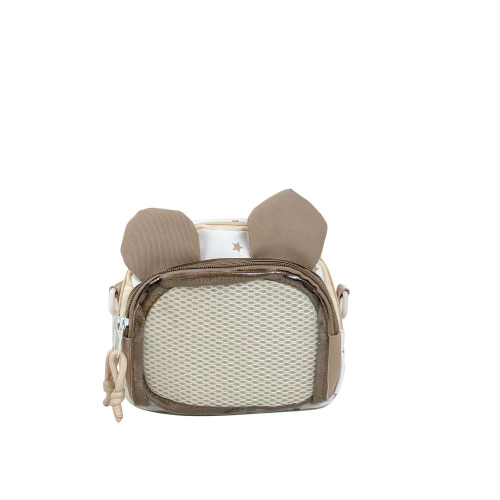 Japanese Girl Ins Transparent Pain Bag Casual Shoulder Messenger Bag Female Versatile Casual Mobile Phone Small Bag Backpack