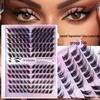 European & American Slanted Flying Fox Series Dense Cluster DIY False Eyelashes