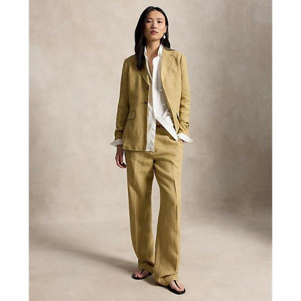 Polo Ralph Lauren Women S Relax Straight Linen pantS Wmpopntndl20397260 0