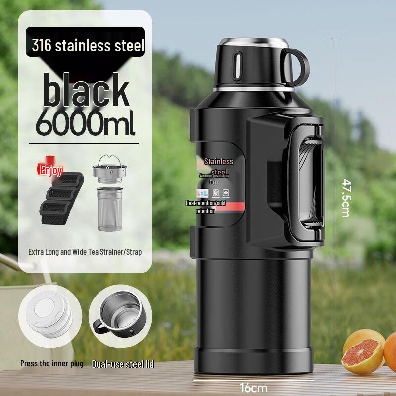 Naijiang 316 Stainless Steel Large Capacity Outdoor Thermos
