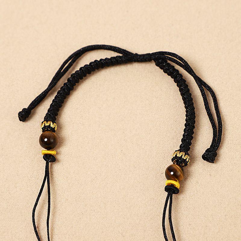 

Сделай сам Красная веревка Женский плетеный Детский Материал Пакет Нанизывание бусин Black Bracelet Rope-Tiger Eye-Adult