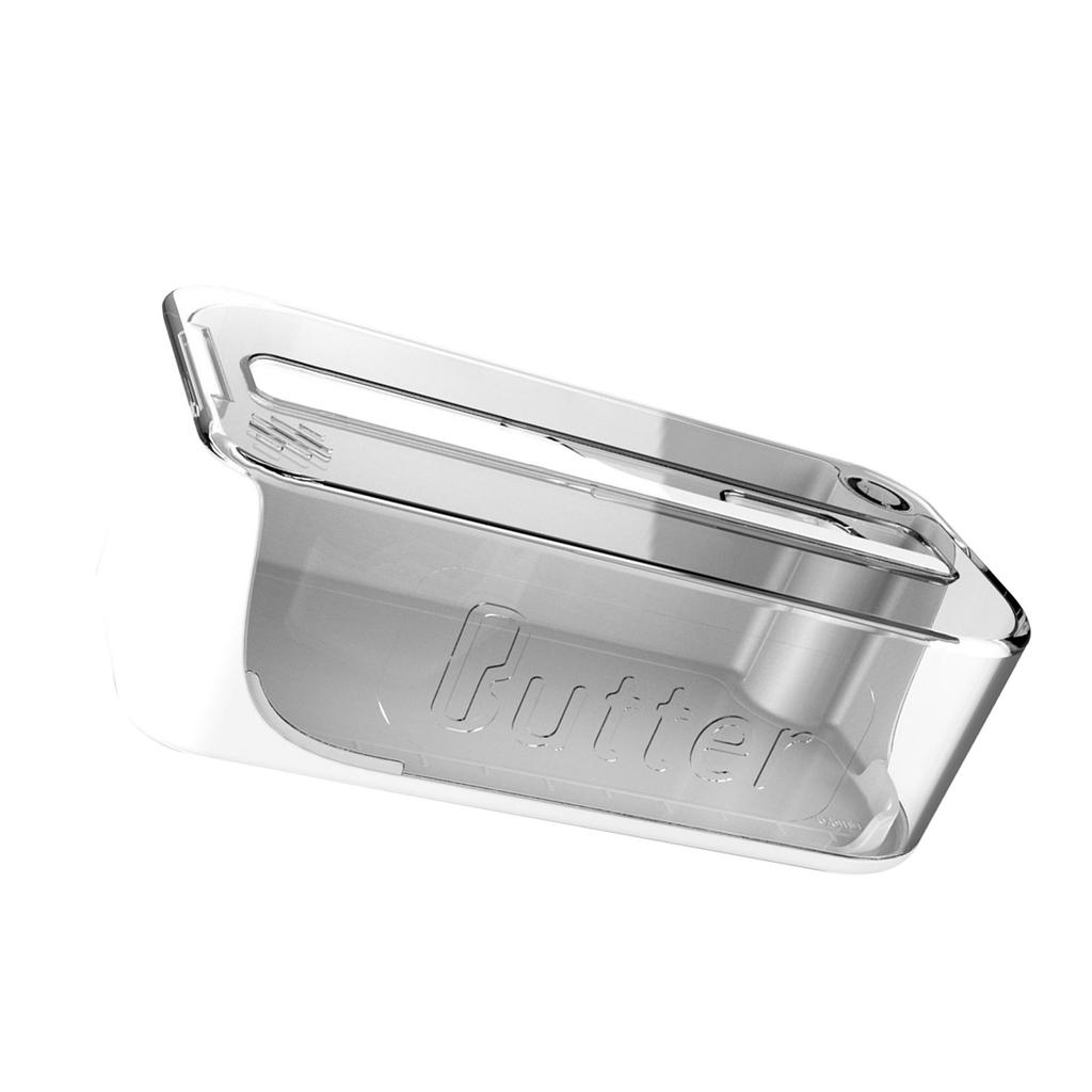 Butter Dish With Knife and Lid Plastic Butter Storage Box Cheese Storage Keeper for Refrigerator Dishwasher Safe