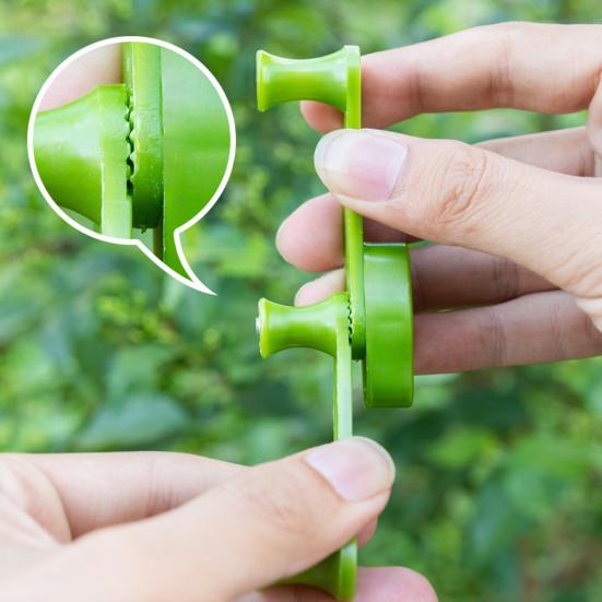 Yousheng 5Pcs Plant Training Benders Adjustable Branch Straightener Tool for Bonsai Trees Gardening Durable Plastic Bend Clips To Shape And Support