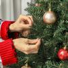 Snowy Christmas Tree with 850 Branches and Sectional Design, in Plastic and Steel, Ø110x180 cm, Green