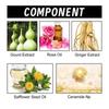 Anti-Aging Skin Care Cream with Ginger, Rose Oil & Gourd Extract  Firming, Moisturizing, Reduces Wrinkles & Fine Lines  Lightweight, Non-Greasy, Deep 