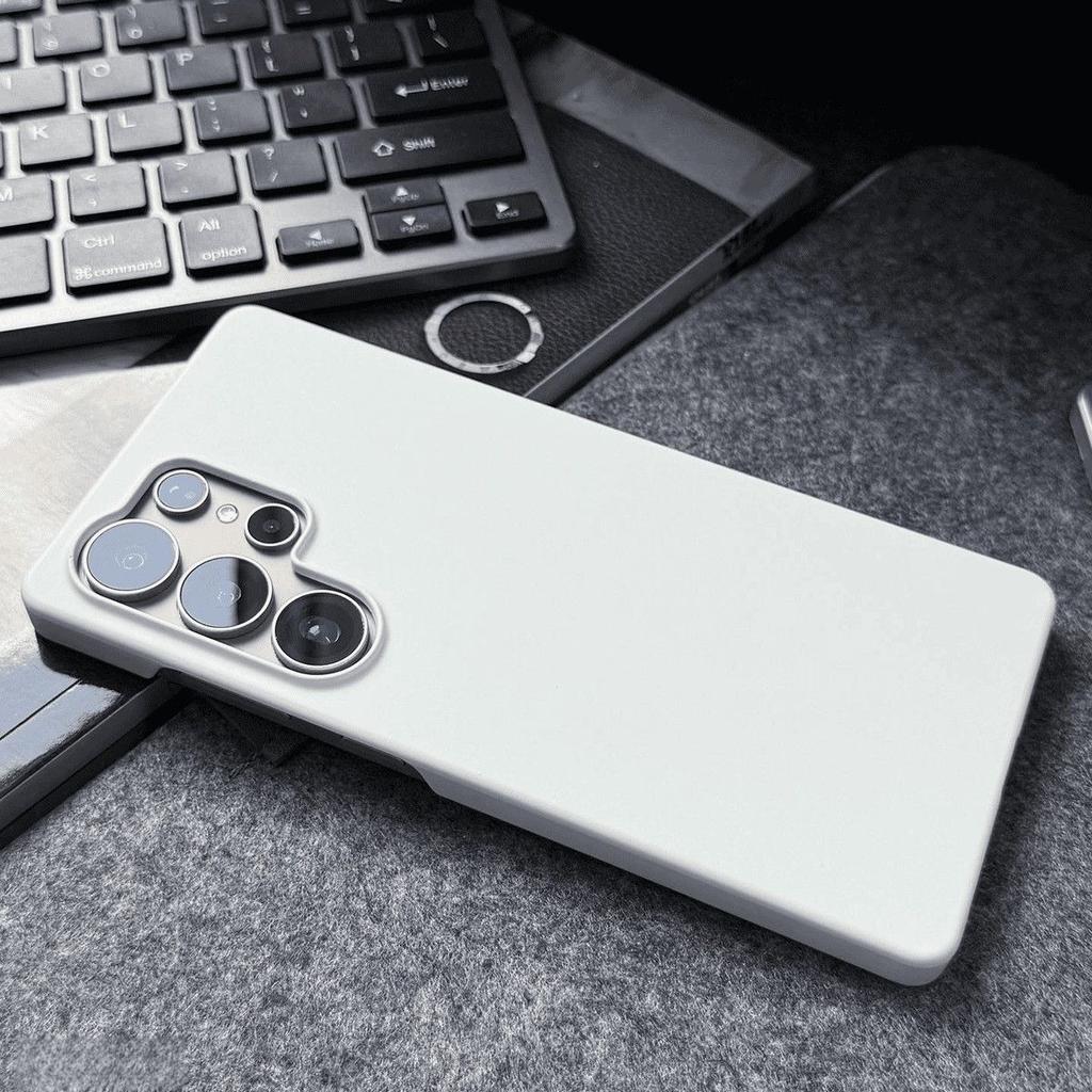 Hard PC Frosted Borderless Case for Samsung Galaxy S26 S25 S24 Ultra S23 FE S22 Plus A55 A56 A54 A15 A16 Matte Ultra Slim Cover