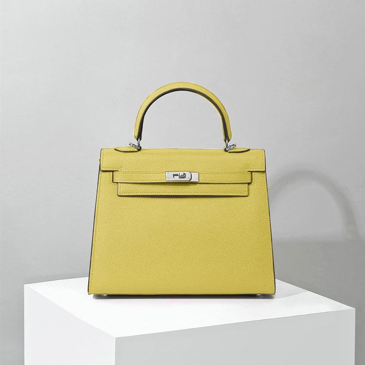 2025 Echtleder Cross-Border Paket Vorteilspaket Handheld Seil Rindsleder Mode Minimalistische Handtasche Einzelner Lederriemen Paket Tasche Paket