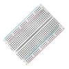 Universelle Experimentierplatinen 400 Punkt Lochrasterplatinen MB-102 Entwicklungs-DIY-Kit Lötfrei für Schaltungsaufbau und Inbetriebnahme