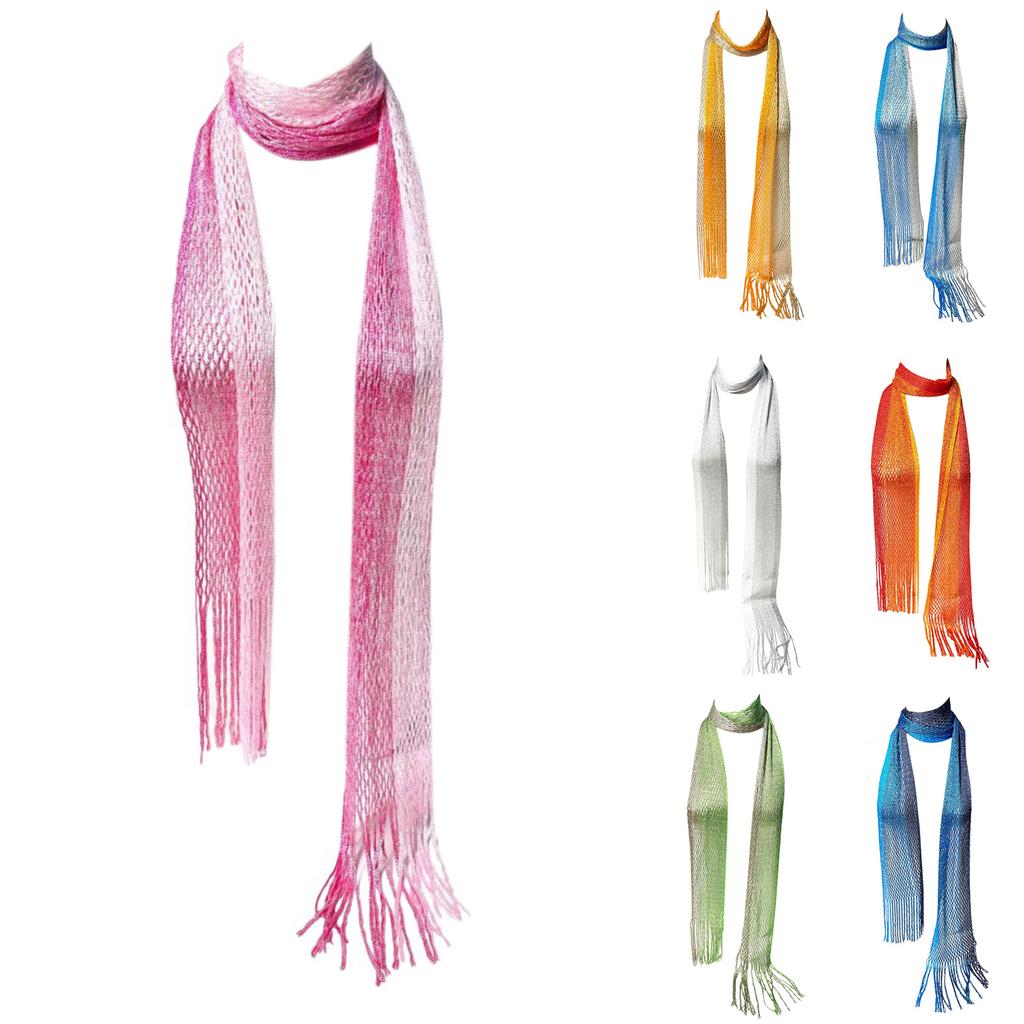 Knit Scarf for Women Long Skinny Belt Necktie Neck Scarf Girls Photo Props Long Neckerchief Skinny Scarf Necktie