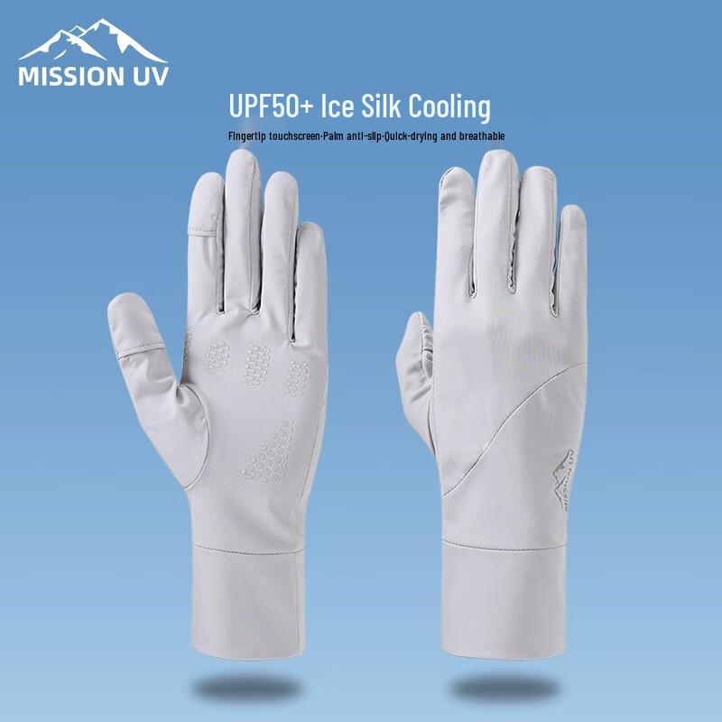 

MISSION UV Women s Ice Silk Sun Protection Gloves