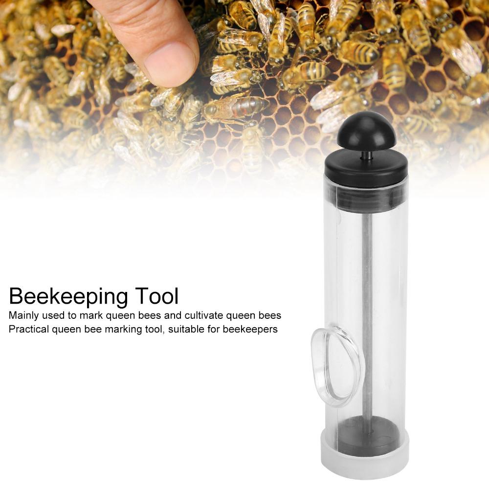 Non-Toxic Queen Bee Rearing Bottle Lightweight Beekeeping Tool Queen Bee Marking Tube Apiary Use