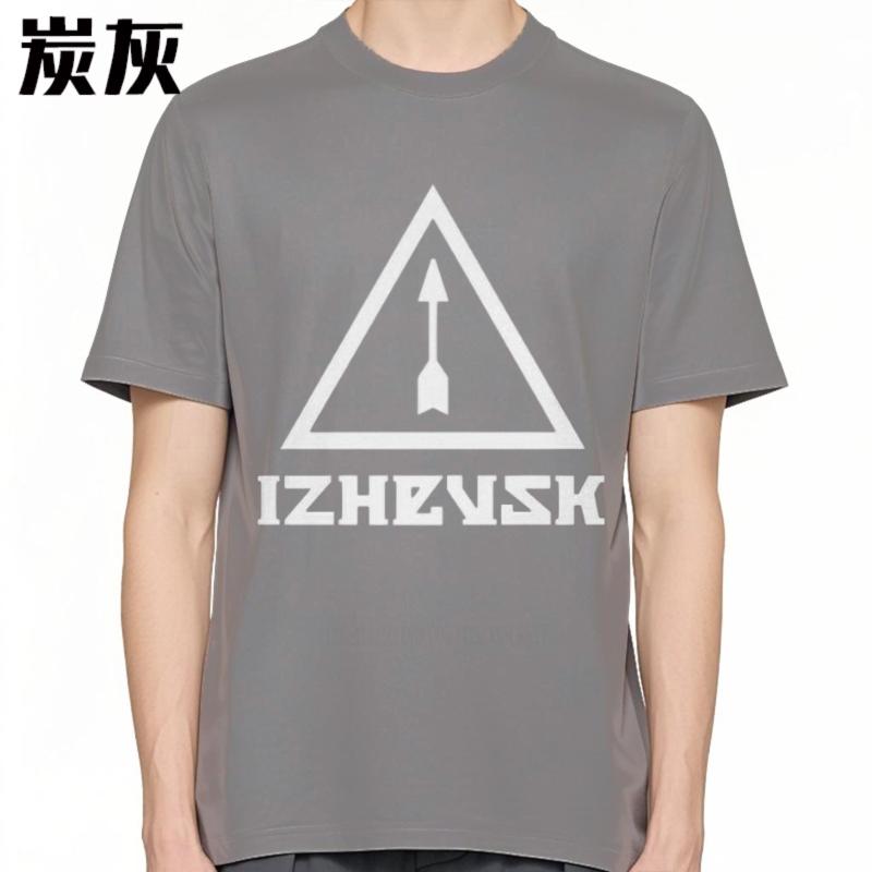 Russian Soviet Izhevsk Tula AK-47 AK-74 Kalashnikov T-Shirt Men's Cotton Vintage Tee Military Summer men summer tops