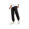 Puma Solid Color High Waist Tapered Knit Training Pants Men Bottoms Black 624007-01