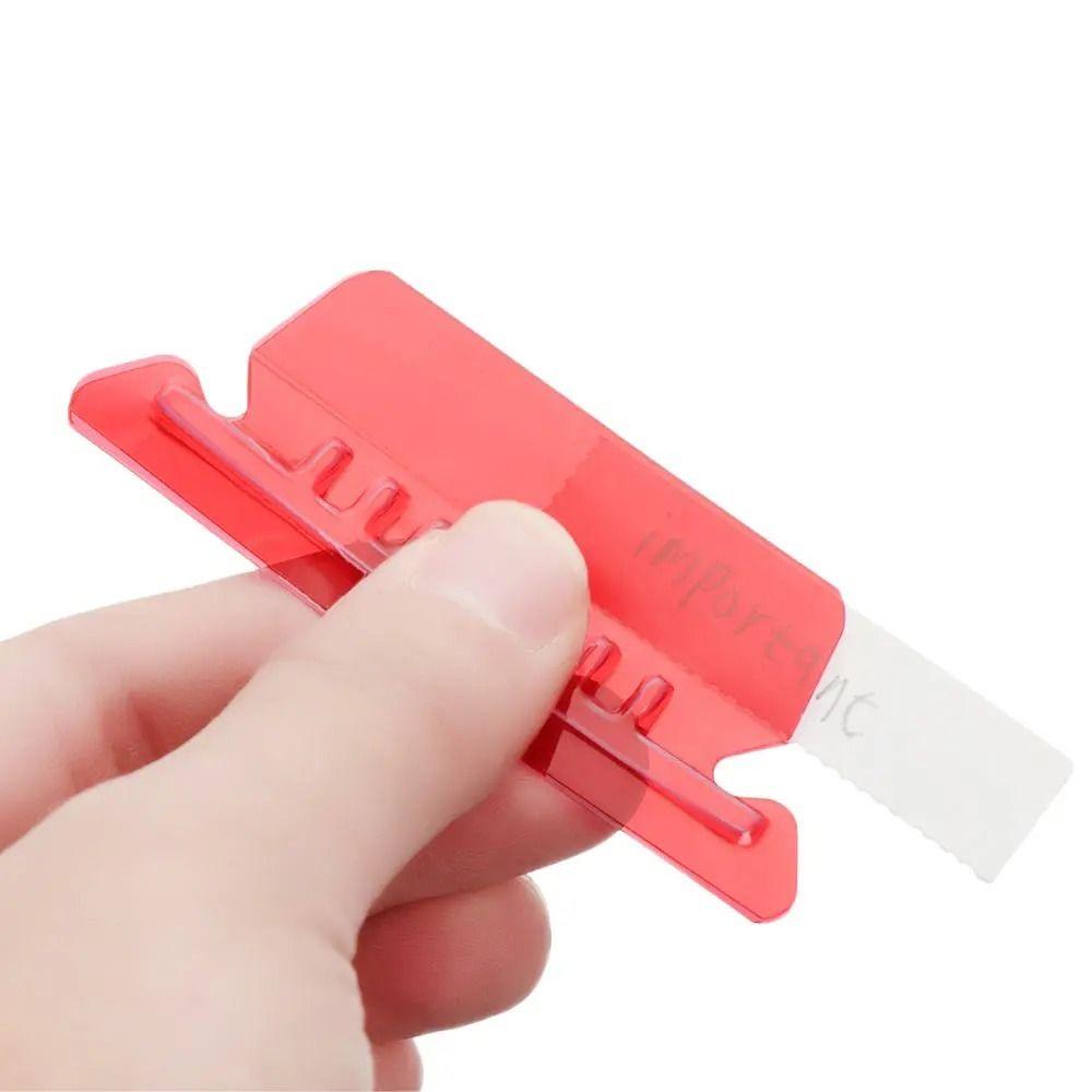 60/100Pcs Quick Identification Hanging Folder Tabs PVC Hanging File Inserts File Folder Tabs Home