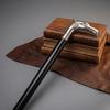 Handmade Eagle Head Brass Handle Walking Cane Detachable Wooden Walking Stick