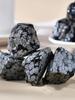 Natural Snowflake Obsidian Raw Stone Aromatherapy Diffuser Stone Decorative Collection Of Mineral Specimens Holiday Gift