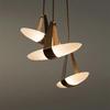 Nordic LED Pendant Light: Creative Designer Leather & Glass for Living Room or Bedroom.