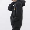 Vans Letter Print Side Zipper Hoodie Men Hoodies Black VN0A4UR1BLK