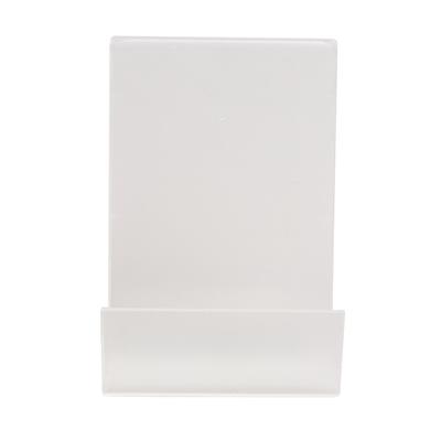 Transparent akryl bokhylla Fäste Bok Display Stand Album Notebook Stand