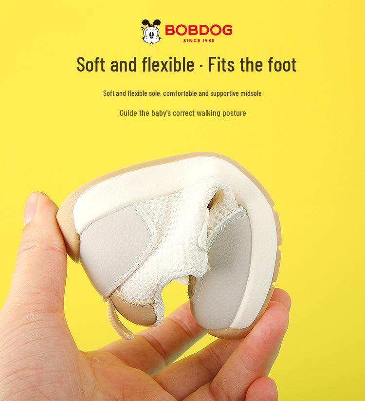 2026 Spring Babu Dou Breathable Toddler Sports Shoes for Boys and Girls: Lightweight Mesh Design