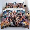 Top 3D Game King Of Fighters Retro Bedding Set Boys Girls Twin Queen Size Duvet Cover Pillowcase Bed For Kids Adult Home