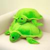 Adorable Green Cartoon Turtle Plush Pillow Doll