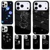Aesthetic Space Stars Planet Coque Phone Case for iPhone 17 Air 16 15 11 12 14 13 Pro Max Shockproof Cover