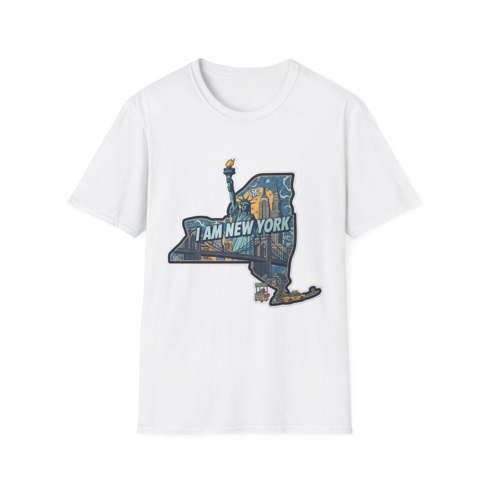 I Am New York T-Shirt | NYC Skyline Graphic Tee 3XL
