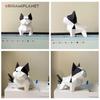 ORIGAMIPLANET Bulldog 3D Origami Sada pro výrobu psí papírové sošky Snadná roztomilá 3D zvířátka Ruční výroba Domácí dekorace Umění Domácí dekorace Papírová řemesla Dárek
