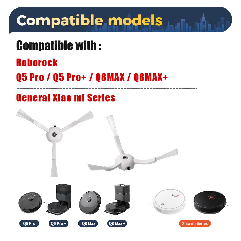 Side Brush Accessories suitable For Xiaomi 1S Roborock Q1 Pro Q1 Pro+ Q8 Max Q8 Max+ T8 Robot Vacuum Cleaner Replacement parts