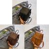 Womens Fashion Casual Backpack With Durable Pu Material For Street Style
