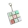 Cute Pastel Keyboard Fidget Keychain Clickable Buttons Fun Stress Relief Toy Ideal Holiday Gift for Kids Adults Office Staff
