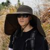 New Summer Sunshade Bucket Hat Women's Outdoor Mountaineering Fishing Sun Protection Hat Neck Protection Big Brim Men's Hat