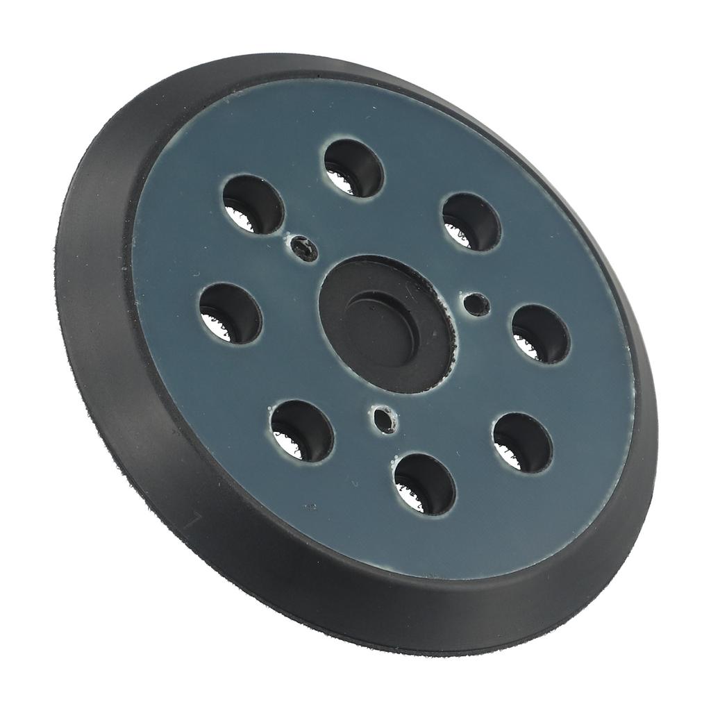 1 Stück 125mm 5 Zoll 8 Löcher Exzenterschleiferteller Elektrisch Rund Klettverschluss Trägerteller Für BO5010/K BO5021/K BO5030/K Exzenterschleifer
