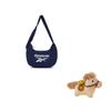 Reebok Fabric Dumpling Crescent Bag, Shoulder Bag, Crossbody Bag Medium Unisex RB230011M