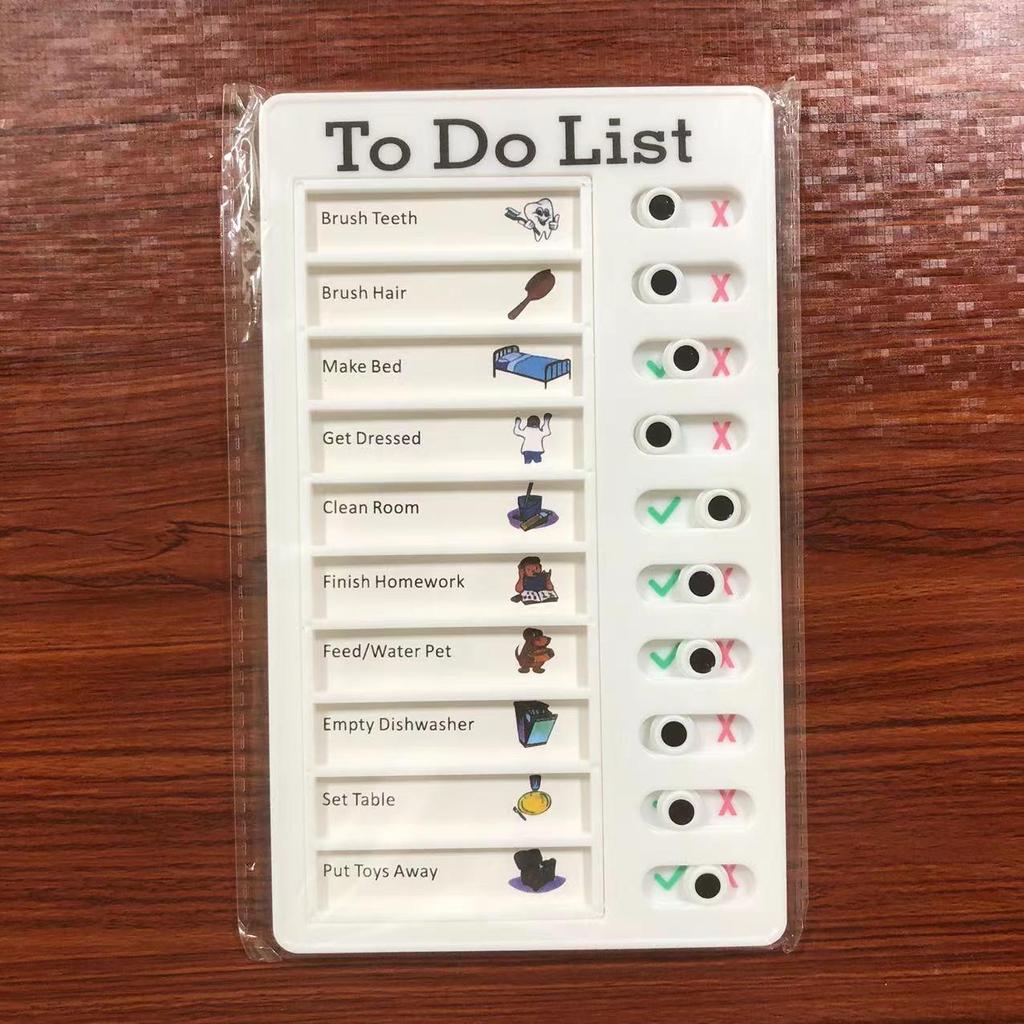 Children's Weekly Self-Discipline Planner for Elementary Students