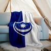 1pz Coperta Morbida in Flanella Stampata Portsmouth F.C. per Camera da Letto Adulto Soggiorno Divano Campeggio Viaggio Regali per Fan Regali di Natale